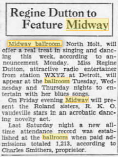 Midway Gardens (Midway Ballroom) - 1932 Article